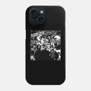 Grrrl Gang grunge texture Phone Case