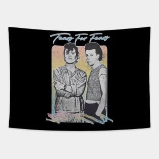 Tears For Fears // Retro Style Design Tapestry