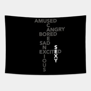 Sexy Emotion Sci Fi Shirt Tapestry