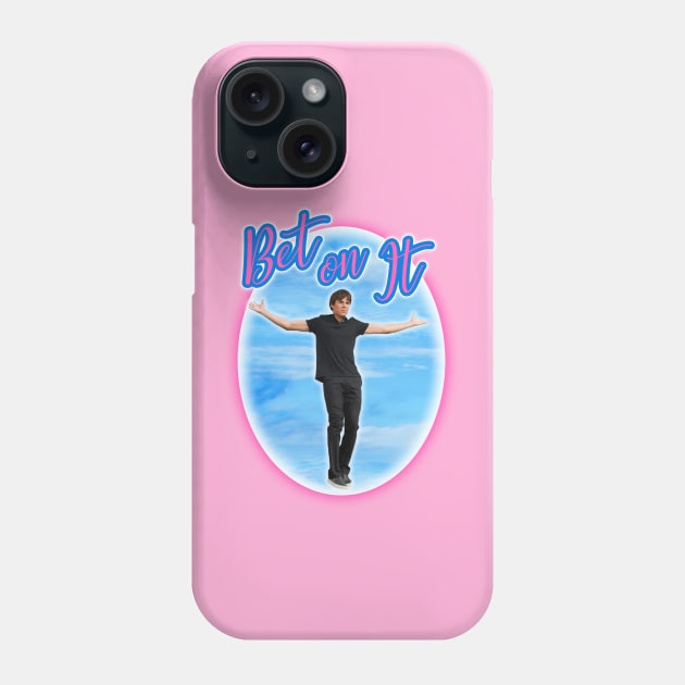 Troy Bolton Says Bet On It Phone Case by graphicbombdesigns