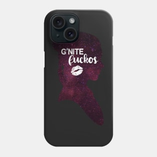 Princess Leia Carrie Fisher Quote G'Nite Phone Case