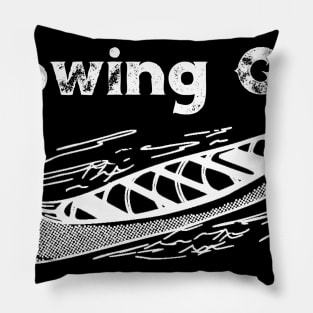 Rowing Girl Pillow