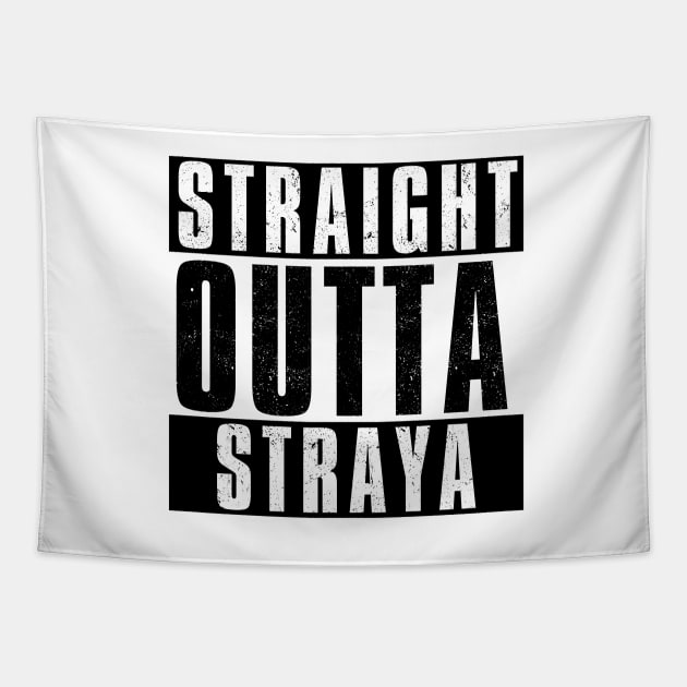 STRAIGHT OUTTA STRAYA (AUSTRALIA) Tapestry by Simontology