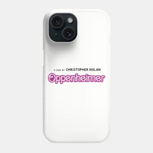 Oppenheimer Barbie Phone Case