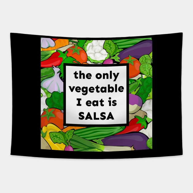 Salsa Tapestry by Emma Lorraine Aspen