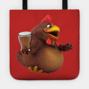 Chicken Beer Tote