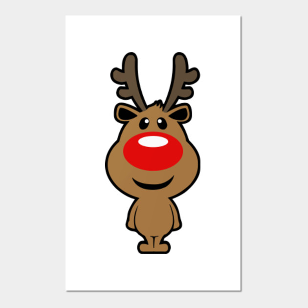 Cute Cartoon Reindeer Reindeer Posters And Art Prints Teepublic Choose from over a million free vectors, clipart graphics, vector art images, design templates, and illustrations created by artists worldwide! cute cartoon reindeer reindeer