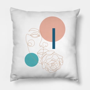 Rose lady Pillow