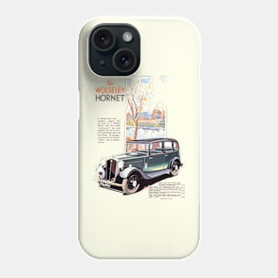 WOLSELEY HORNET - advert Phone Case