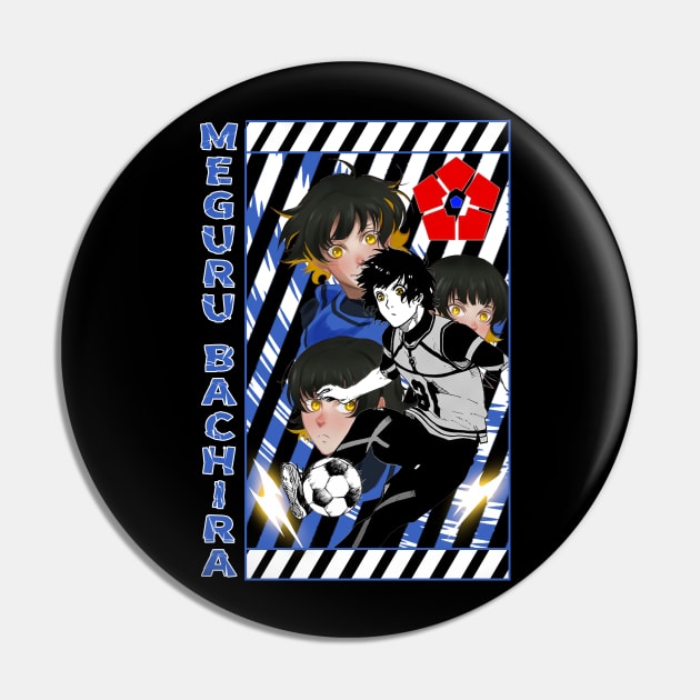 Blue Lock, Blue Lock Characters, Bachira Blue Lock, Anime Badges Blue