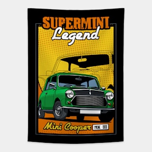 Iconic Morris Car Tapestry