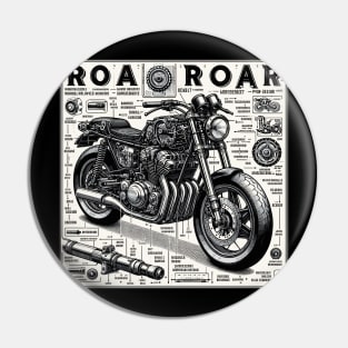 Motorcycle Components, Road Roar Pin