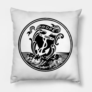 Rhode Island Hope Emblem Pillow