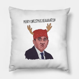 Prison Mike Christmas Pillow