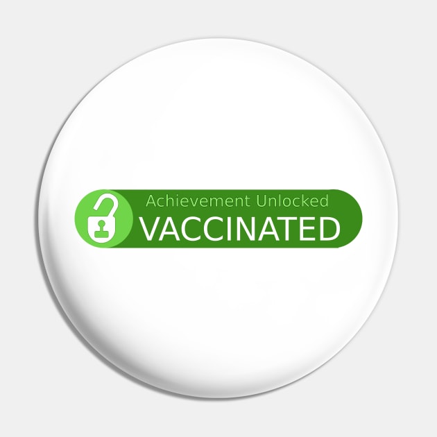 Vaccinated Pin by Rich McRae