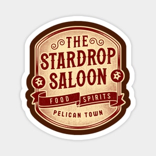 The Stardrop Saloon Crest Magnet