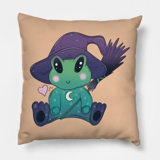 Witchy frog Pillow