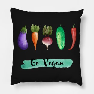 Go Vegan | Plant Based Diet Pillow