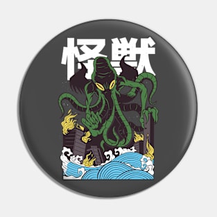 Cthulhu Kaiju Pin