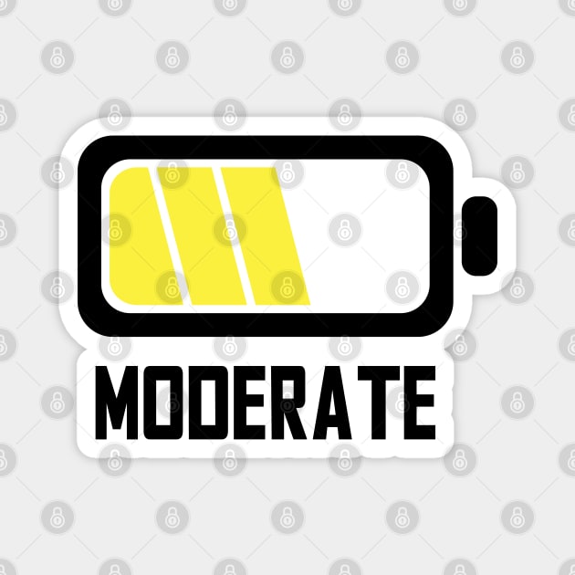 MODERATE - Lvl 4 - Battery series - Tired level - E3a Magnet by FOGSJ