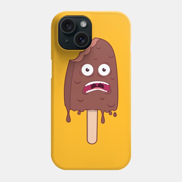 Frightened popsicle Phone Case by JosePepinRD