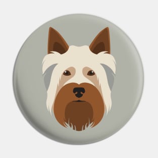 Australian Silky Terrier Dog Pin