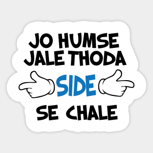 Hindi Meme Stickers Teepublic