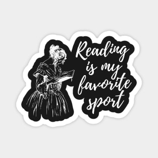 Reading is my Favorite Sport Magnet