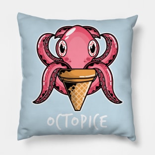 Octopus Ice Cone Pillow