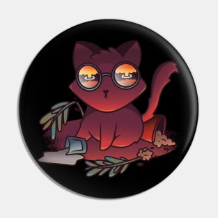 Catastrophe Cat Pin