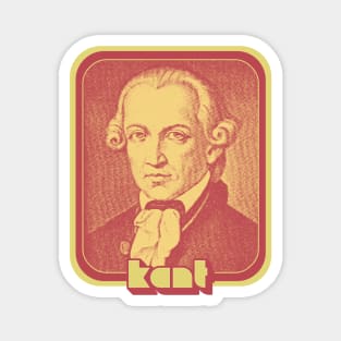 Immanuel Kant /// Retro Aesthetic Fan Art Magnet