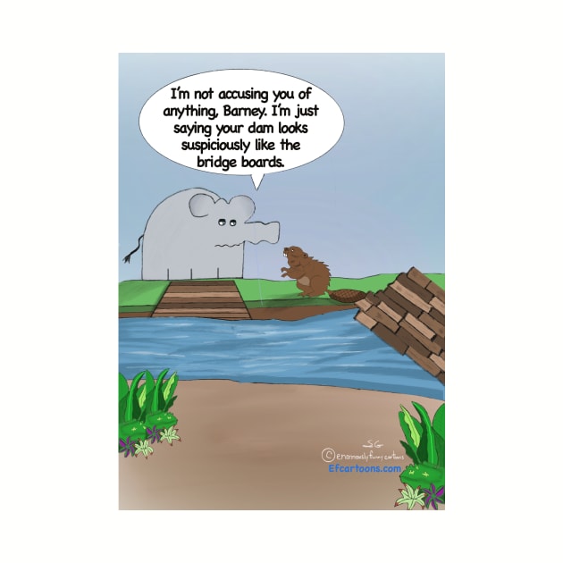 Suspicious dams by Enormously Funny Cartoons