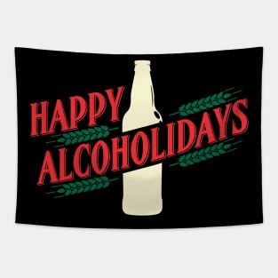 Happy Alcoholidays Tapestry