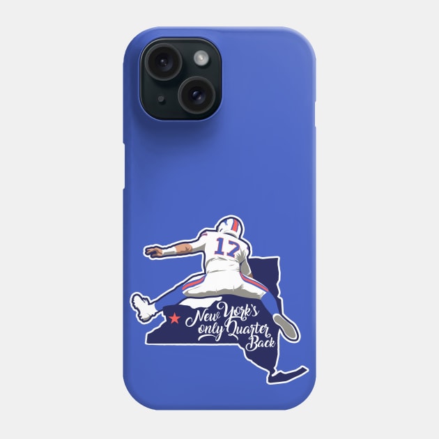 NY's Only QB Phone Case by Carl Cordes