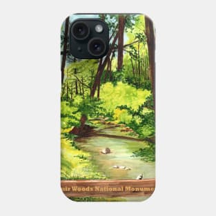 Muir Woods Watercolor Phone Case