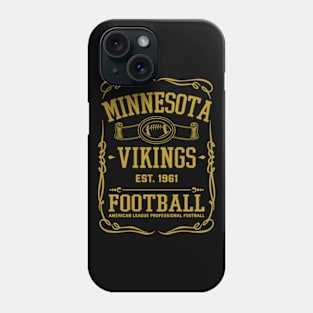 Vintage Vikings American Football Phone Case