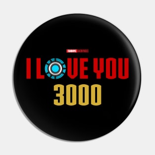 I Love You 3000 v5 (red gold flat) Pin