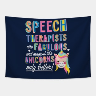 Speech Therapists are like Unicorns Gift Idea Tapestry