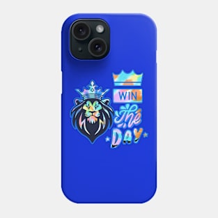 Colorful LION WINNER Quote Phone Case