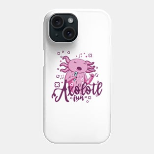 Relaxxie The Axolotl Phone Case