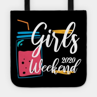 Girls Trip Cute Girls Weekend 2020 Mask Girls Trip 2020 Mask girls weekend trips Tote