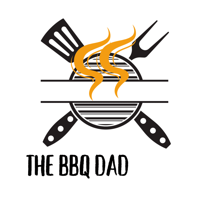 THE BBQ DAD by gorgeous wall art