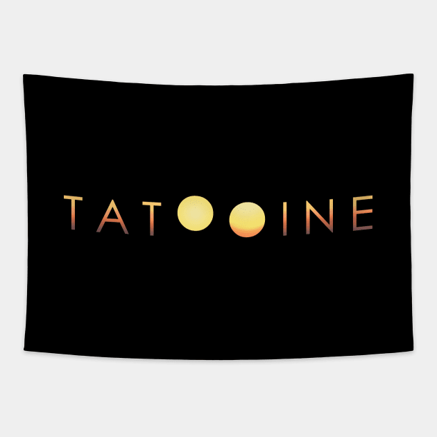 Visit Tatooine Tapestry by Sachpica