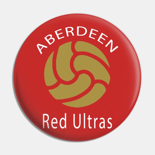 Aberdeen Red Ultras Pin by Confusion101