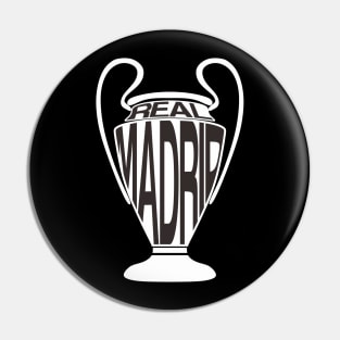 Real Madrid Champion Illustration Pin