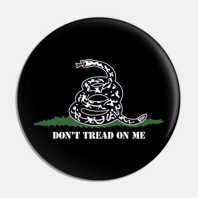 Don't Tread On Me Pin by myoungncsu