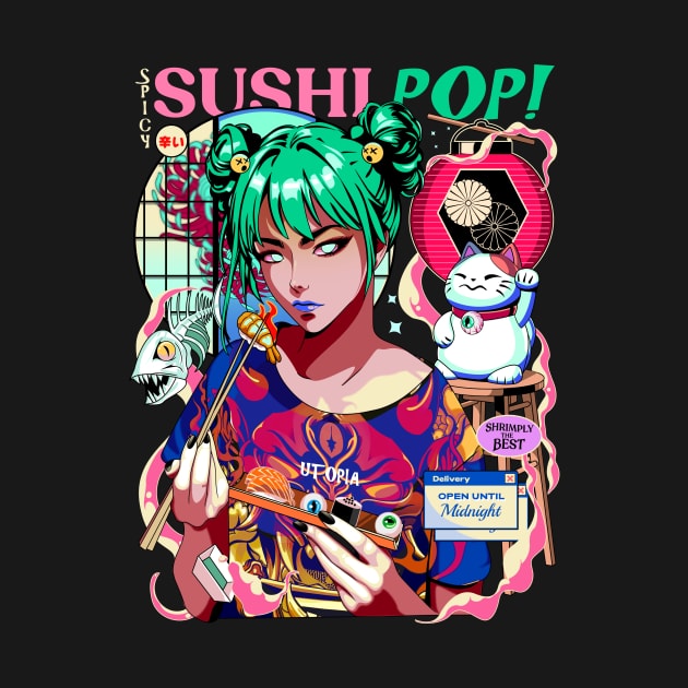 Sushi Pop by Heymoonly