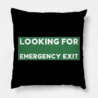 funny introvert Pillow