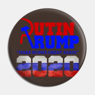 Putin Trump - Make Russia Great Again 2020 Pin