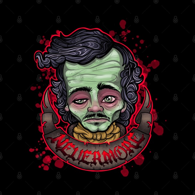 NEVERMORE POE by InkyMcStapleface